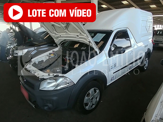 LOTE 015 - Fiat Strada 1.4 Fire Flex 8V Carroceria Fechada 2017