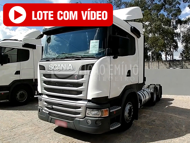 LOTE 002   -   Scania R 440 A6x4 2014